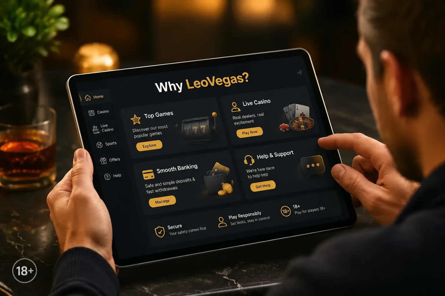 LeoVegas App and Mobile Gaming